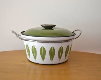 Mid Century Modern Catherineholm Casserole Green