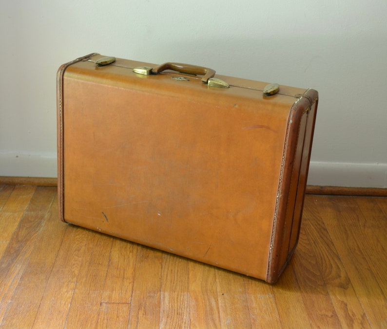 Samsonite Vintage Leather Suitcase