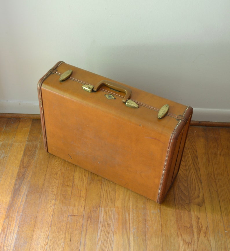 Samsonite Vintage Leather Suitcase