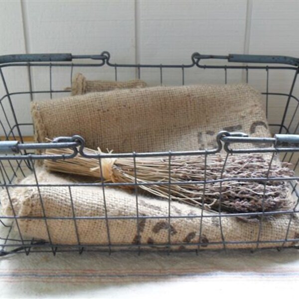 Vintage Large Wire Basket-Treasury Pick