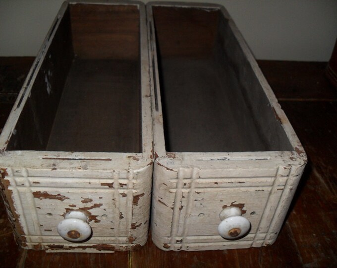 Vintage Sewing Drawersset of 2 Etsy