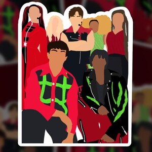 Descendants Zombies Group Sticker