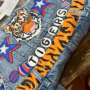 Painted Overalls - Etsy