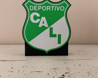 Medellin Football Fan Decor - 3D Castle Crest Wall Art - Colombian Soccer Inspired Gift