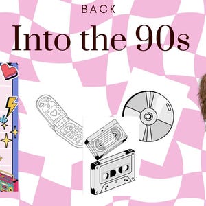 90s Nostalgia Coloring Book: 28 Retro Printable Pages (A4 PDF Download)