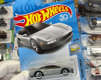 Hot Wheels 2016 Super Treasure Hunt Blue '90 Acura NSX - Etsy