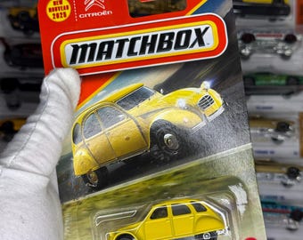 Voiture Miniature Citroen 2CV 1:43 – Marque DAN TOYS – Diecast Modèle Collection – État Neuf – Envoi Depuis Hong Kong
