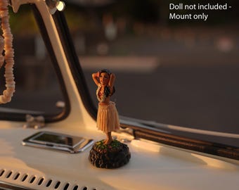 Op maat gemaakte 3D-geprinte hula-meisjesbevestiging: past op klassieke dashboard-hulapoppen