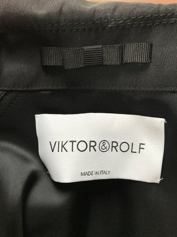 Viktor & Rolf Black Caped Trench Coat: Transforma… - image 9