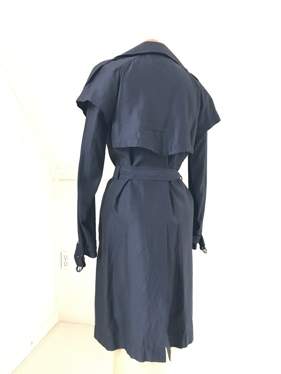 Viktor & Rolf Black Caped Trench Coat: Transforma… - image 5