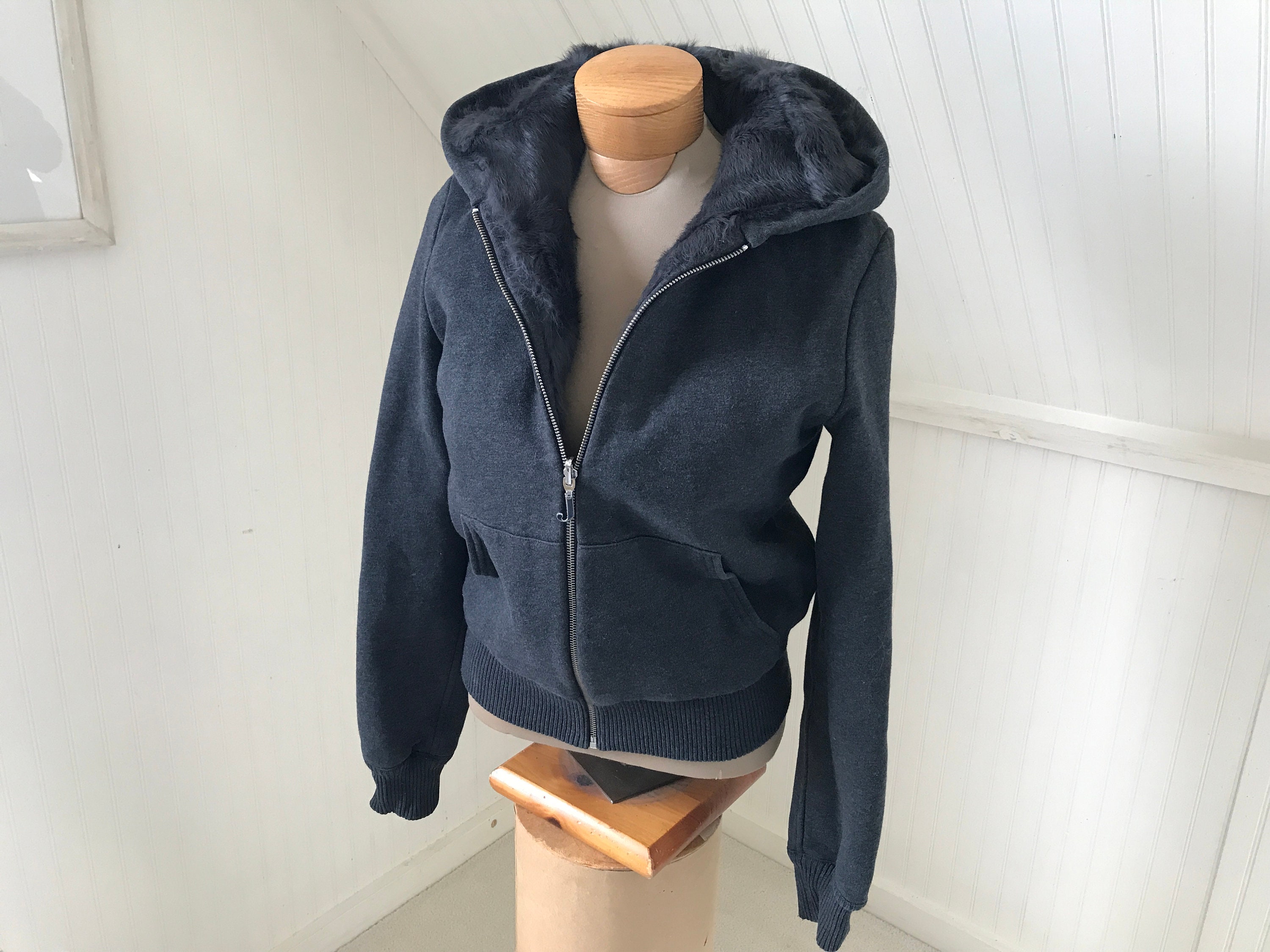 Fur Lined Hoodie - Etsy