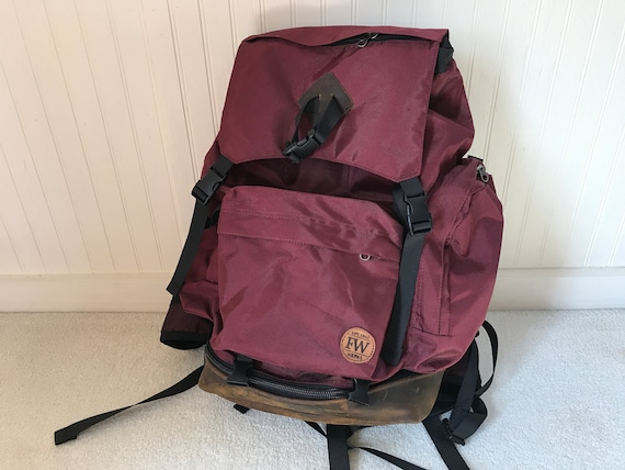 Large Vintage 1990s Urban Explorer FW Backpack in… - image 1