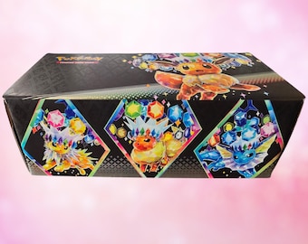 umbreon booster box Pokemon: Chinese Peng Umbreon Nine Colors Gathering Slim Booster Box (CS4aC) main image 0
