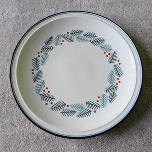 Vintage Dansk Bistro Holiday Serving Platter - Christmas by Dansk - Made in Japan | Excellent Condition - In Original Box