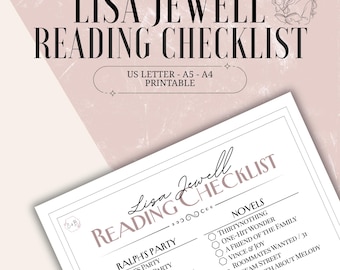 Liste de lecture de Lisa Jewell | Liste de livres à suspense (PDF, téléchargement numérique)