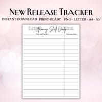 Digital Reading Log: Printable Book Tracker (canva Template) - Etsy