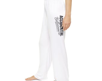 Accidental Billionaire Side Print Pajama Pants | Women's Yachting Lounge Wear