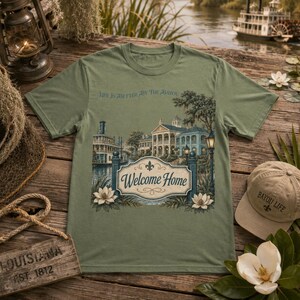 Disney Originals Port Orleans Tシャツ　古着 Port Orleans Riverside T Shirts - Etsy