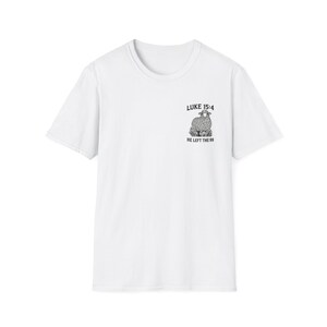 Christian Faith Unisex T-Shirt, Jesus Luke 15:4 Tee, Religious Graphic Shirt, Bible Verse Apparel, Inspirational Clothing