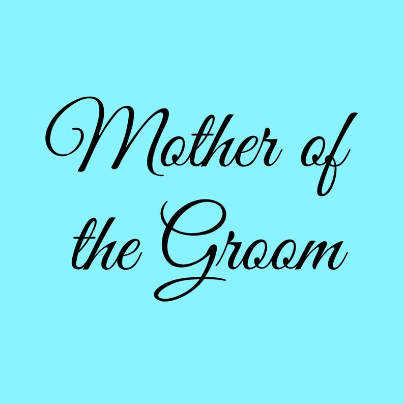 Download Mother of the Groom Wedding Digital Image Download SVG and ...