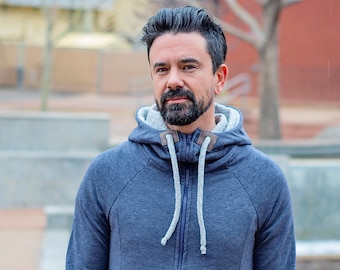 Wzór bluzy z kapturem Summit Peak dla mężczyzn