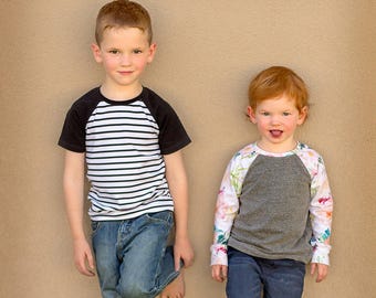 Streamline Tee pattern 6m, 12m, 18m, 24m 2t 3t 4t 5t 6 7 8 10 boy girl unisex (size bundle) INSTANT DOWNLOAD