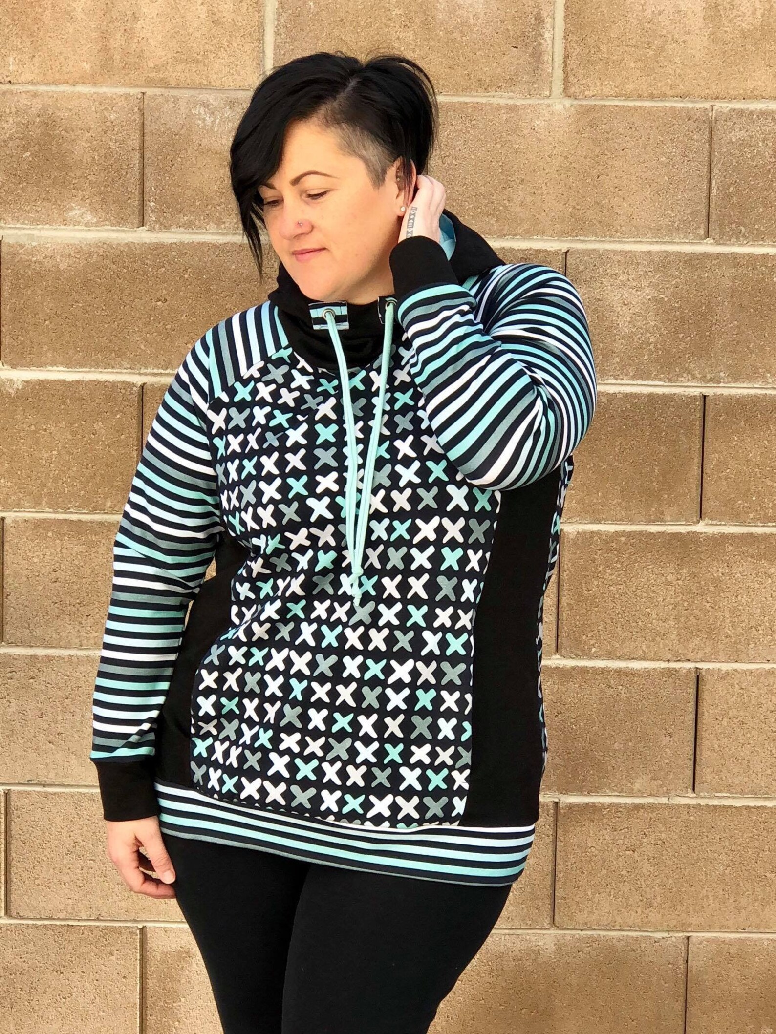 Summit Peak Hoodie Pattern for Women | Etsy