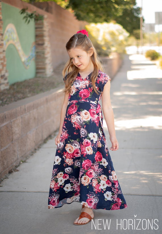 wrap dress girls