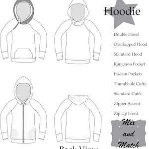 TAMI Revolution Hoodie pattern image 4