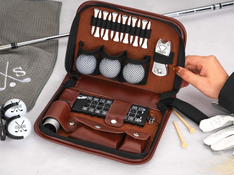 Personalized Golf Gift Set, Engraved Tool Kit & Accessories - Etsy