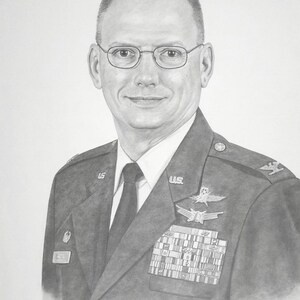 Pencil portrait commission