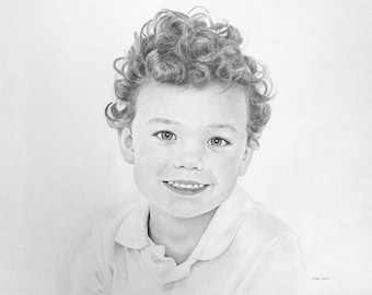 Custom order pencil portrait