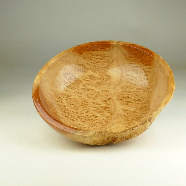 Wood Bowl Australian Curragata Burl Exotic Wooden The Image 0