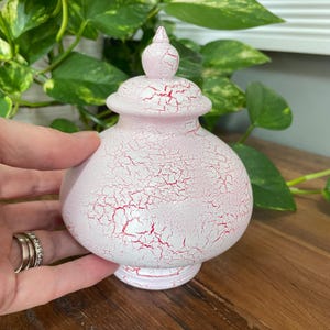 White Finial - Hand Made Decoration - OOAK Decoration For Any Room - Modern Farmhouse Decor