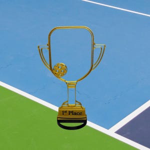 Personalized Pickleball Trophy | 3D Printed Sports Award