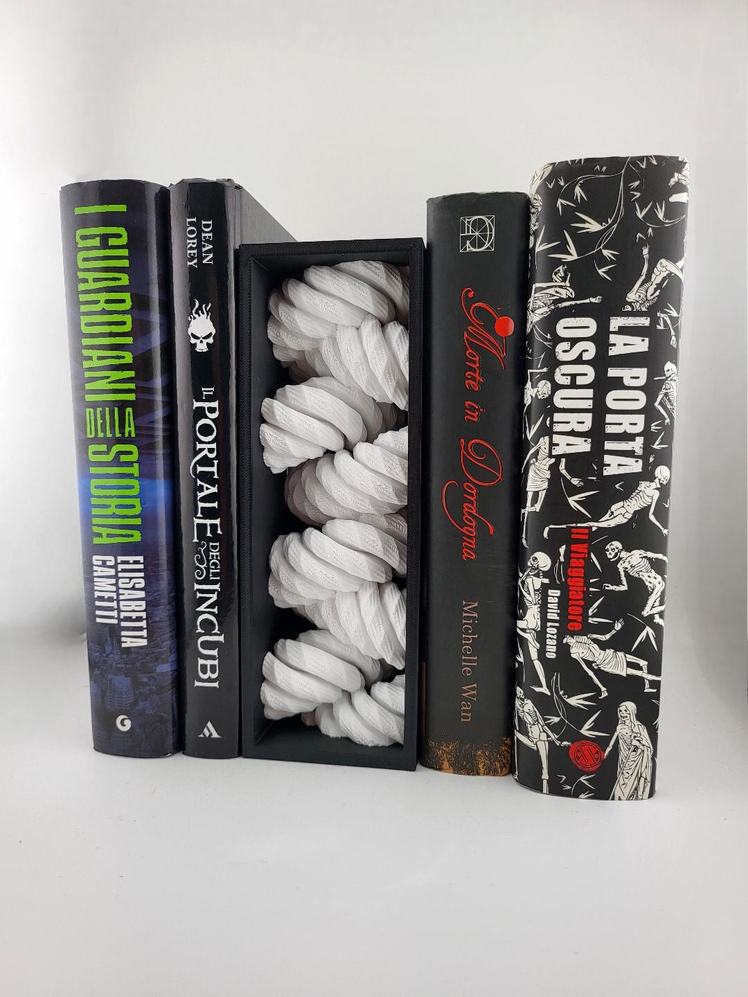 Rope Texture Bookend | Nautical-inspired Shelf Decor | Modern Rope ...