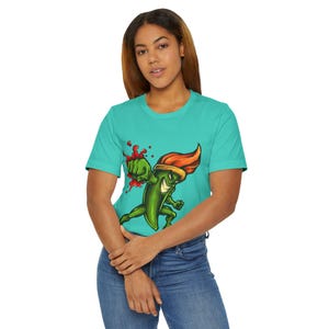 Spicy Cartoon Pepper T-Shirt | Fun Graphic Tee for Foodies, Summer Vibes, Gift for Chefs, Unique Festival Wear, Unisex Clothing
