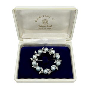 MARUWA CULTURED PEARLS JAL ブローチ - メルカリ