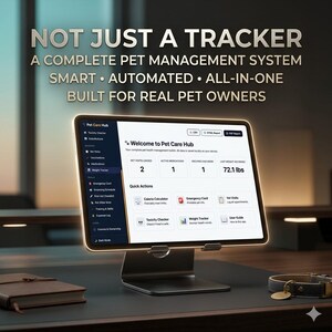 Ultimat husdjursvårdspaket | Pet Care Hub + 300 recept på hund- och kattgodis | Digital nedladdning | Present till husdjursmamma | Veterinärspårning Hemgjorda godsaker bild 4