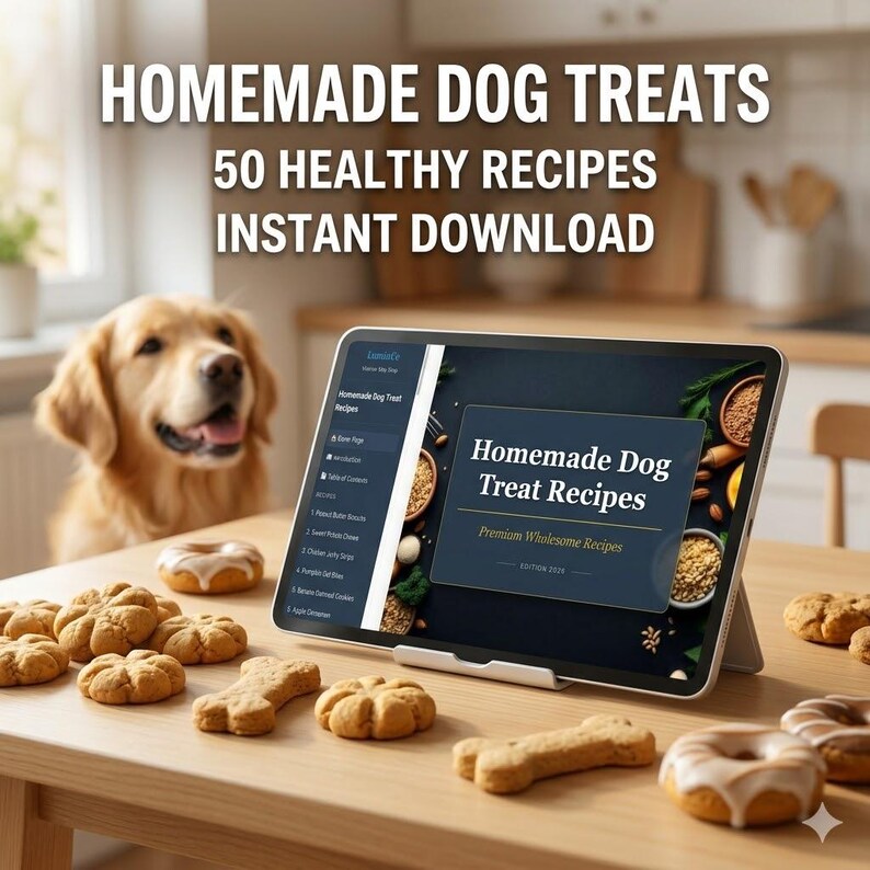 Ultimat husdjursvårdspaket | Pet Care Hub + 300 recept på hund- och kattgodis | Digital nedladdning | Present till husdjursmamma | Veterinärspårning Hemgjorda godsaker bild 14