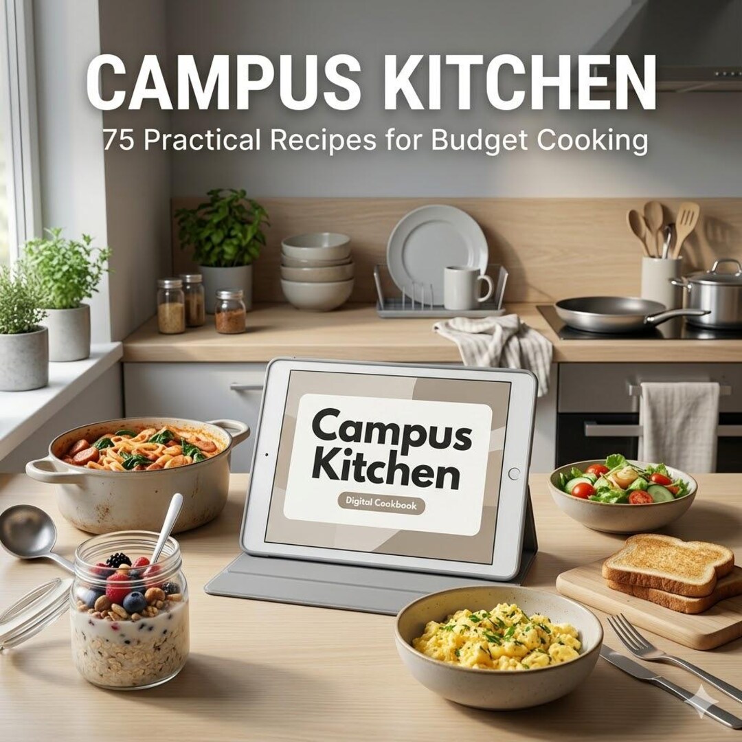 Campus Kitchen Student Cookbook 75 Easy & Cheap College Recipes Dorm ...