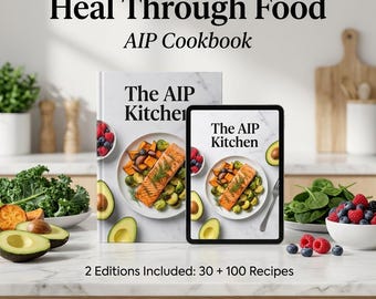 Ricettario AIP per principianti: 100 ricette antinfiammatorie / Guida alla dieta del protocollo autoimmune / Pasti curativi paleo senza glutine e senza latticini