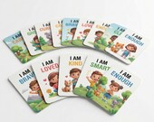 Montessori Affirmation Flashcards, Kids Confidence Cards (Digital Download)