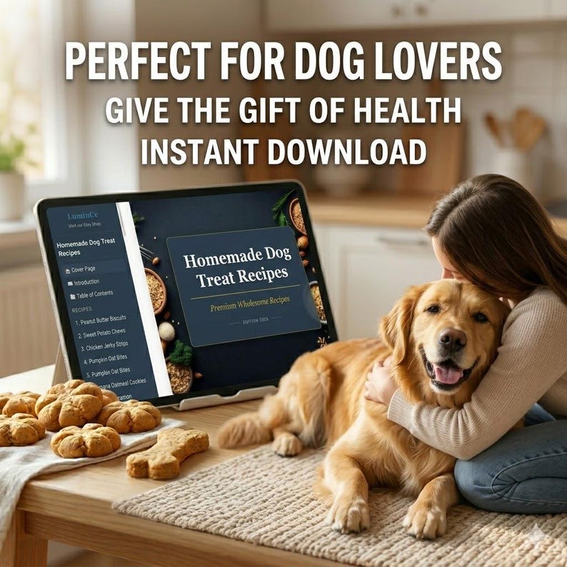 Ultimat husdjursvårdspaket | Pet Care Hub + 300 recept på hund- och kattgodis | Digital nedladdning | Present till husdjursmamma | Veterinärspårning Hemgjorda godsaker bild 16