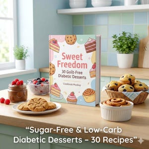Zuckerfreie Desserts, Diabetiker-Desserts, Leckereien mit wenig Carb, Gesundes Backen