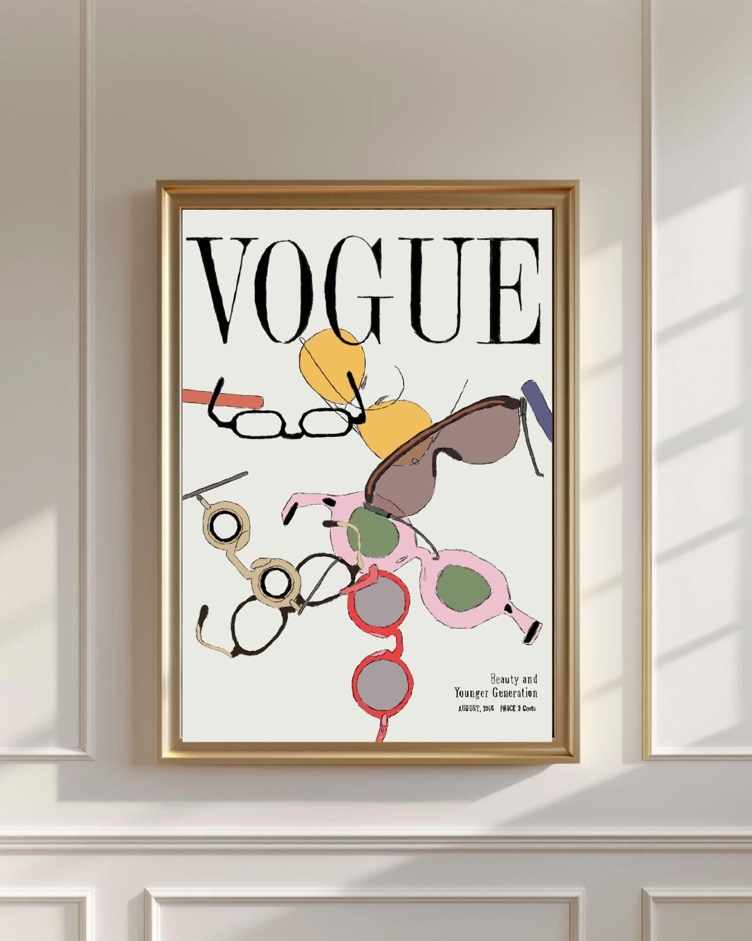 Vogue cover prints - Etsy 日本