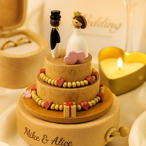 Personalized  Music Box  ,Wedding Music Box,Personalized Couple Gift,Romantic Keepsake Gift,Gift For Girlfriend,Christmas Gift For Couple