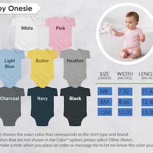 a baby onesie with a picture of a baby on it