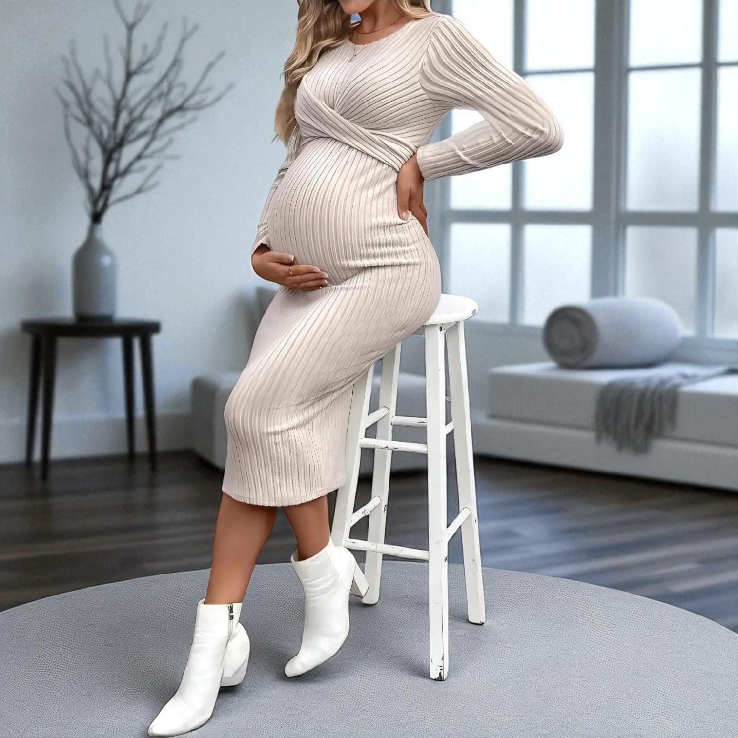 Baby Shower Dress for Winter Canada - Main Image