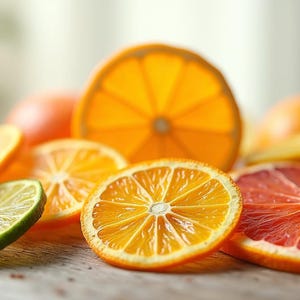 Premium Dried Citrus Fruit Slices - Oranges Lemons Limes Grapefruit | No Added Sugar Dehydrated Fruit